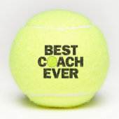 Tennis Coach Beste coach van Tennis Balls Tennisballen (Voorkant)