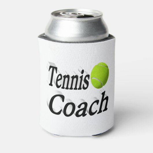 Tennis Coach Blikjeskoeler (Blikje Achterkant)