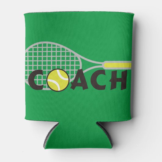 Tennis Coach Blikjeskoeler (Voorkant)