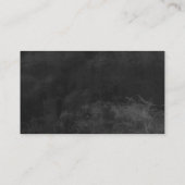 Tennis Coach Chalkboard Visitekaartje (Achterkant)