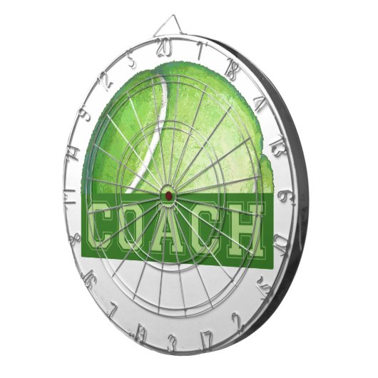 Tennis Coach Dartbord (Voorkant Rechts)