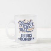 Tennis Coach Gift Matglas Koffiemok (Links)