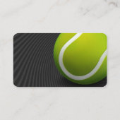 Tennis Coach | Lessen voor de praktijkervaring Visitekaartje (Achterkant)