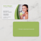 Tennis Coach | Lessen voor de praktijkervaring Visitekaartje (Voorkant / Achterkant)