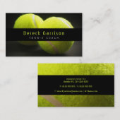 Tennis Coach | Lessen voor de praktijkervaring Visitekaartje (Voorkant / Achterkant)