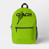 Tennis Coach Rugzak (Voorkant)