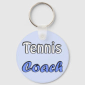 Tennis Coach Sleutelhanger (Voorkant)