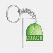 Tennis Coach Sleutelhanger (Voorkant Links)