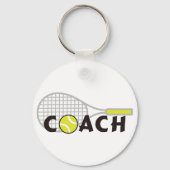 Tennis Coach Sleutelhanger (Voorkant)