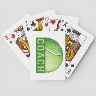 Tennis Coach Speelkaarten