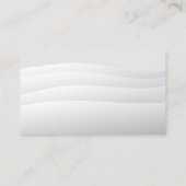 Tennis Coach Sport Instructor Abstract Visitekaartje (Achterkant)