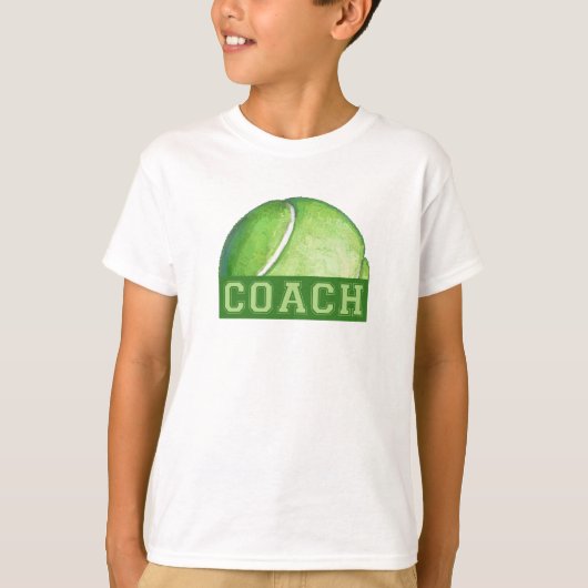 Tennis Coach T-shirt (Voorkant)
