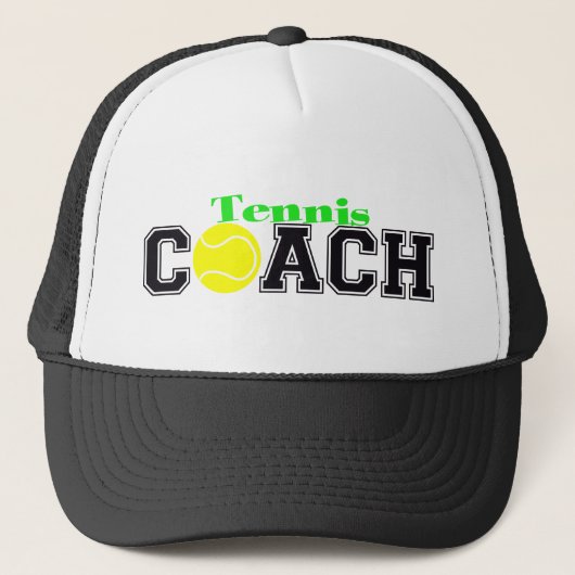 Tennis Coach Trucker Pet (Voorkant)
