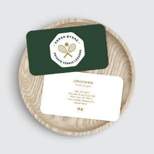 Tennis Coach Visitekaartje