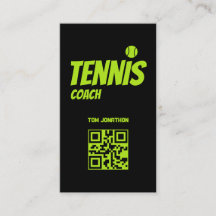 Tennis Coach Zwart 