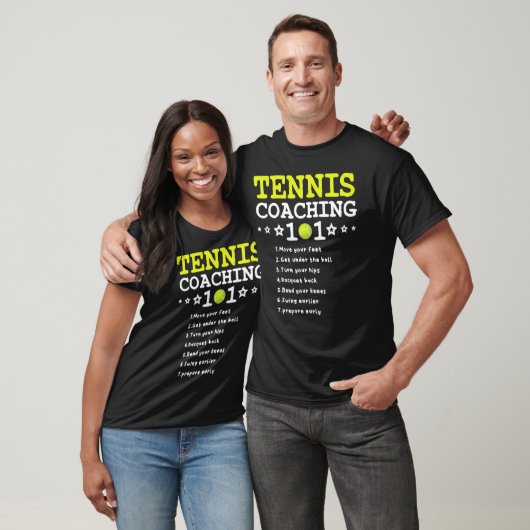 Tennis Coaching 101 Beste Tennis Coaching Tips 5 T-shirt (Unisex)