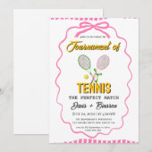 Tennis Country Club Kaart (Voorkant / Achterkant)