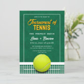 Tennis Country Club Kaart (Staand voorkant)