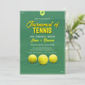 Tennis Country Club Kaart (Staand voorkant)