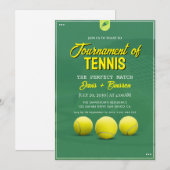 Tennis Country Club Kaart (Voorkant / Achterkant)