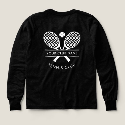 Tennis Country Club Naam Custom Team (Achterkant)