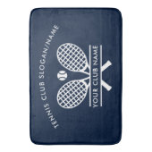 Tennis Country Club Naam Team Custom Modern Badmat (Voorkant Verticaal)