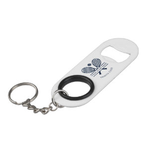 Tennis Country Club Team Keepsake Custom Mini Flessenopener
