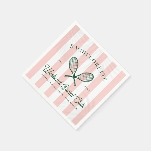 Tennis Country Club | vrijgezellen Servet (Hoek)