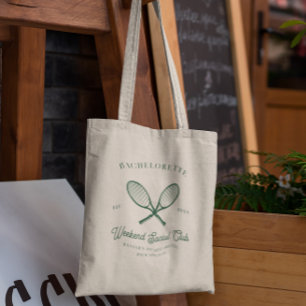 Tennis Country Club   vrijgezellen Tote Bag