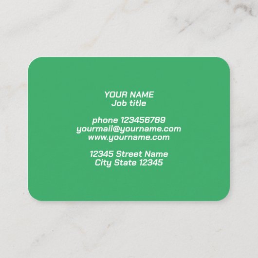 Tennis court builder of coaching professional visitekaartje (Achterkant)