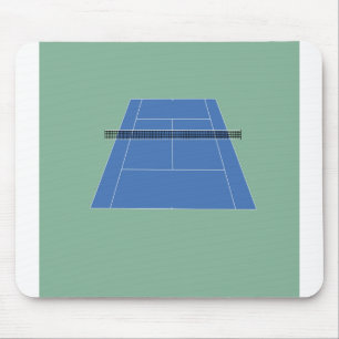 Tennis Court - Groen en Blauw Muismat