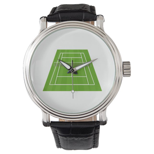Tennis Court Horloge (Voorkant)