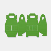 TENNIS COURT LIJN MARKERING GUNST BOX BEDANKDOOSJES (Uitgevouwen)