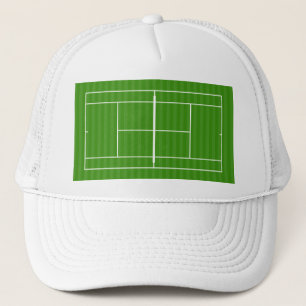 TENNIS COURT LINE MARKERING TRUCKER HAT PET