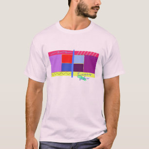 Tennis Court Mannen Tennis T-Shirt van Tennis Vibe