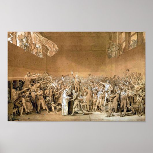Tennis Court Oath Poster (Voorkant)