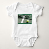 tennis_court, papa's Future Tennis Partner Romper (Voorkant)