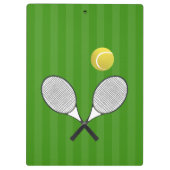 Tennis Court & Tennis Ball Klembord (Achterkant)