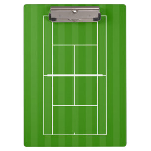 Tennis Court & Tennis Ball Klembord