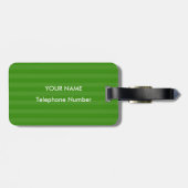 Tennis court & TENNIS RACKETS Bagagelabel (Achterkant horizontaal)