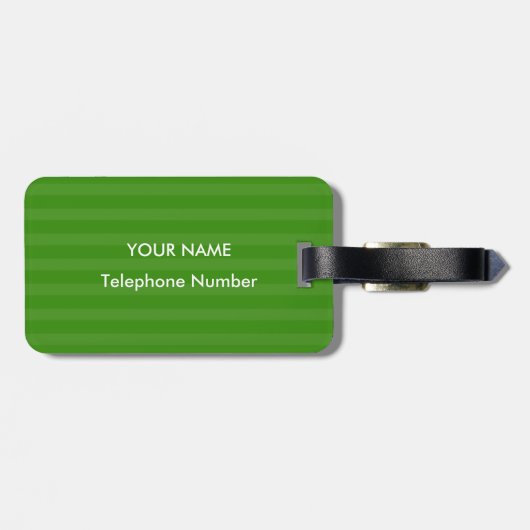 Tennis court & TENNIS RACKETS Bagagelabel (Achterkant horizontaal)