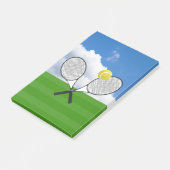 Tennis court & TENNIS RACKETS Post-it® Notes (Schuin)