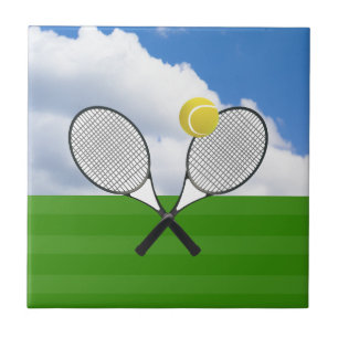 Tennis court & TENNIS RACKETS Tegeltje