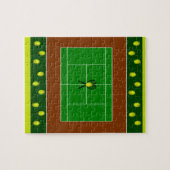 Tennis Court & Tennis Racquets Legpuzzel (Horizontaal)