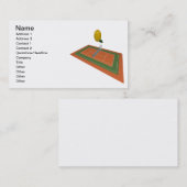 Tennis Court Visitekaartje (Voorkant / Achterkant)