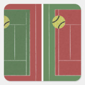 Tennis Courts Stickers (Voorkant)