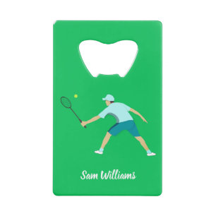 Tennis Creditkaart Flessenopener