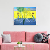 Tennis Cuba 1998 Canvas Afdruk (Insitu (Woonkamer))