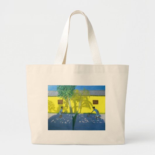 Tennis Cuba 1998 Grote Tote Bag (Voorkant)