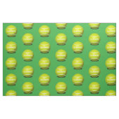 Tennis Custom Ball Fabric Stof (Fat Quarter)